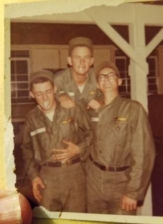 Me and my buddies Ft Leonard Wood Fall 1962.
