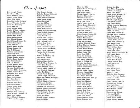 List of 1967 Conrad Graduates_page 1