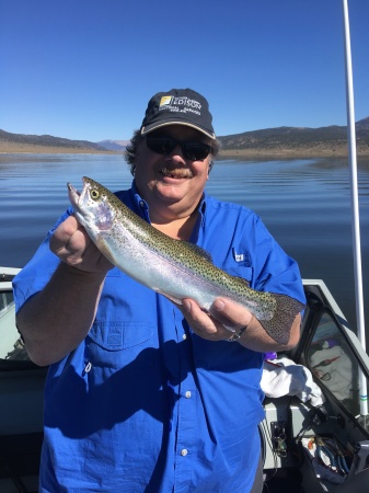 High Sierra trout fishing at Bridgeport Res