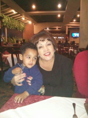 My Wife Lupe and Grandson Nicky