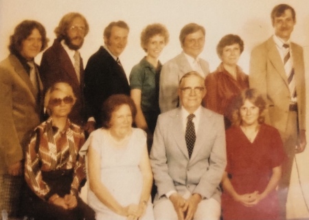 1979’ Fam pic/I’m in the red dress