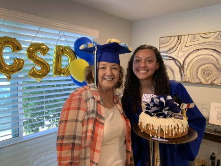 Kianna's graduation - accepted to UCSD