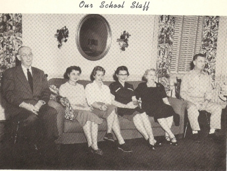 James Monroe Staff 1954