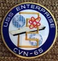 USS ENTERPRISE CVN 65 PATCH