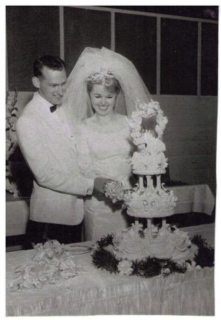 Our wedding cake1965