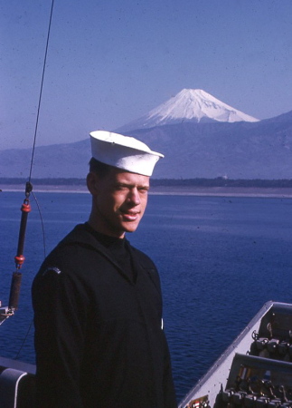 Dick Harrison, Numazu bay, Japan