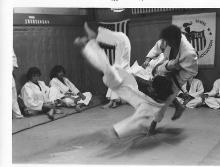 Seoi Nage Judo throw. S. Boston Boys Club 1973