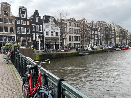 The canals of Amsterdam