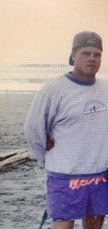 Jon at the beach 1989