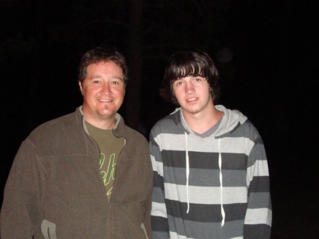 David Castillo and his son Camden