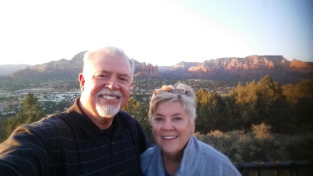 Wife and me in Sedona spring of '18