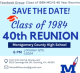 Montgomery County High School Reunion reunion event on Jan 27, 2024 image