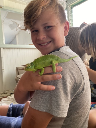 Tex, one of my grandsons in Hawaii 