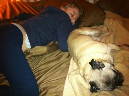 Jessica and Frank the Pugz