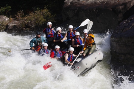 Class V River Rafting in Kentucky 