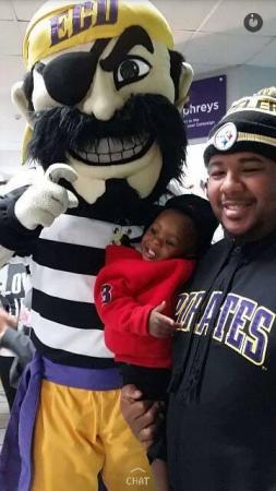 James and jase with Petey the pirate!!purple/g