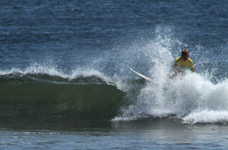 Surf's up at Playa Venado