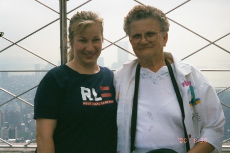 My Mother & I, Manhattan New York, Sept 200o