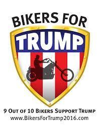 Harleys for TRUMP !!!