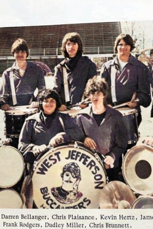 1976 West Jefferson High School Buccaneer Band