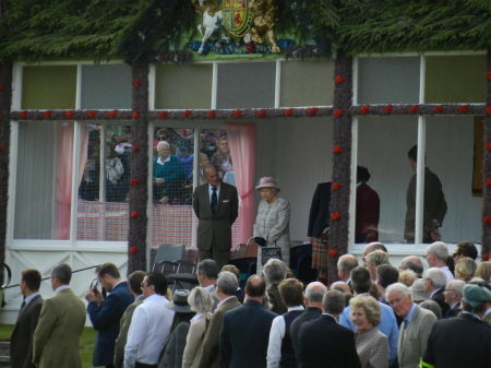 The Queen at Braemar Gathering