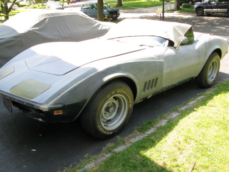 5 years into the '69 Corvette resto