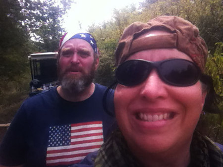 My Brother and me on Bigfoot Safari