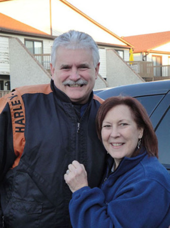 Me and the Hubs in Ocean City, January 2011