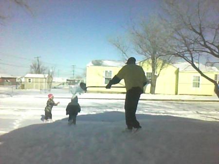 Lenton Jenkins' album, grandkids growing up