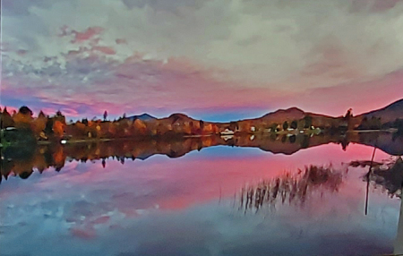 Lake Eden from my back yard