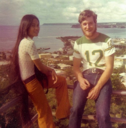 My third buddy, Mark Albertus...Guam 1972