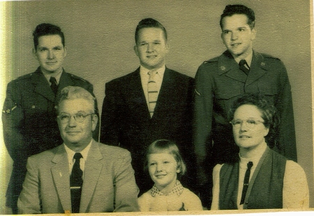 My Family circa 1958