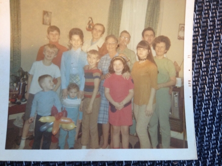 Me far Right Copper shirt' and Family ,Dayton 
