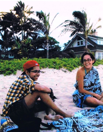 Kids at home in Kailua, HI