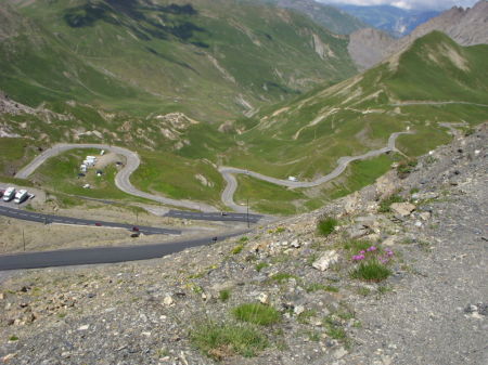 More of the climb up the Col du Galibier