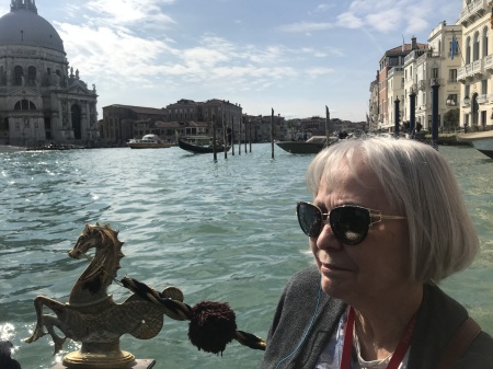 WIFE IN VENICE-ITALY