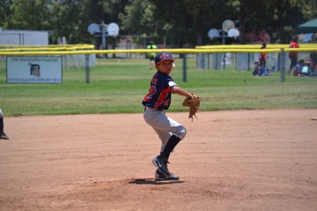 My ZO pitching it up for All Stars