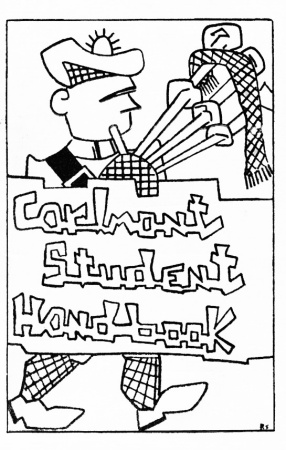 Jim Branchaud's album, Carlmont Student Handbook 1960-61
