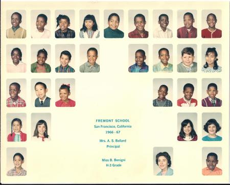 1966-1967 third grade - Miss Benigni