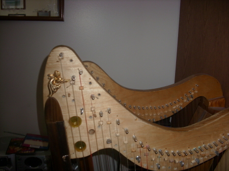 harp with location of bridge blocks rearanged
