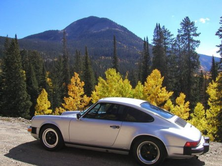 '87 Carrera on the Million Dollar Hwy