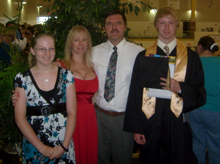 My son, Dustins' High School Graduation, 2008