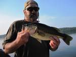 3.5 lbs. at lake gaston va. I was in the lead.