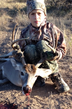 Garrett Hunting on our Ranch in Sonora 2012