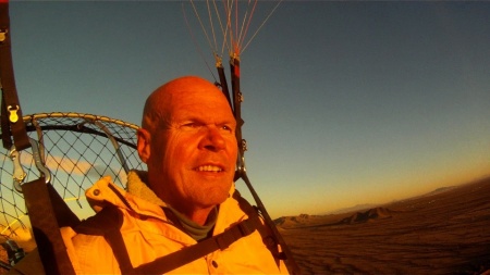 Powered Paragliding, self-portrait