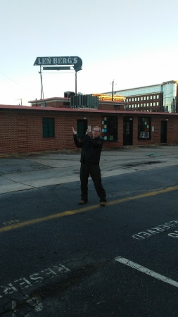 The now closed "Len Berg's" in the PO Alley