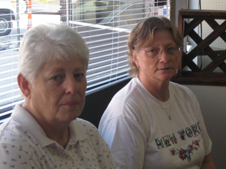 Betty Bullington White and Mary Jane Bain Mock