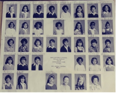 Sonya Williams' album, St. Anthony&#39;s School