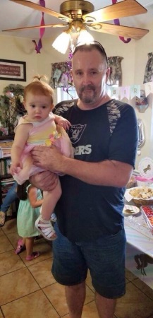 Me and my granddaughter Olivia 