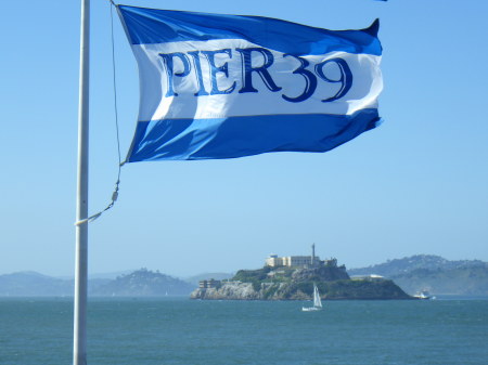 View of Alcatraz Island